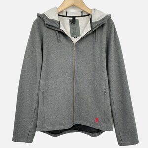 Chrome Industries Full Zip Utility Hoodie Gray Large